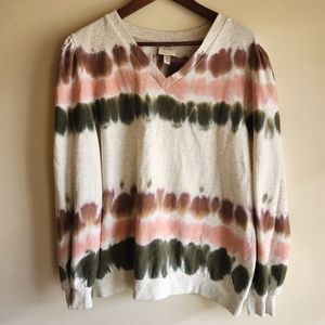 Knox Rose Tie Dye Pullover Sz XXL
